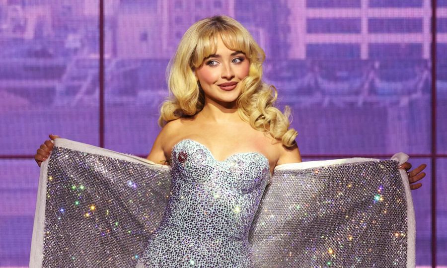 Sabrina Carpenter performs onstage during the Sabrina Carpenter Short n’ Sweet Tour at Barclays Center on September 30, 2024 in New York City.