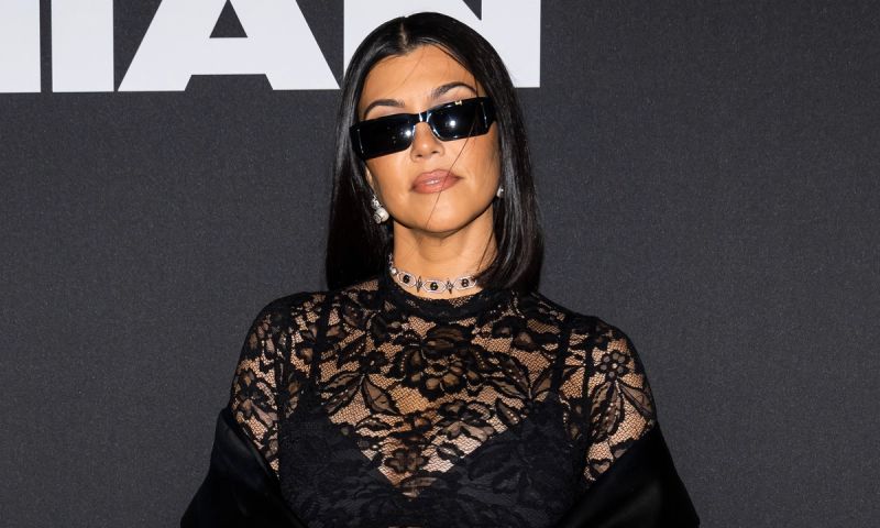 Kourtney Kardashian attends the Boohoo X Kourtney Kardashian fashion show during New York Fashion Week: The Shows on the High Line on September 13, 2022 in New York City.