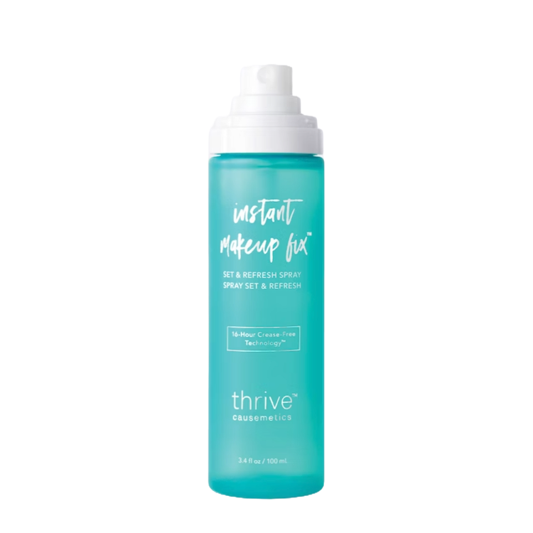 Best Fragrance-Free Setting Spray: Thrive Causemetics Instant Makeup Fix Set &amp; Refresh Spray ($35)
