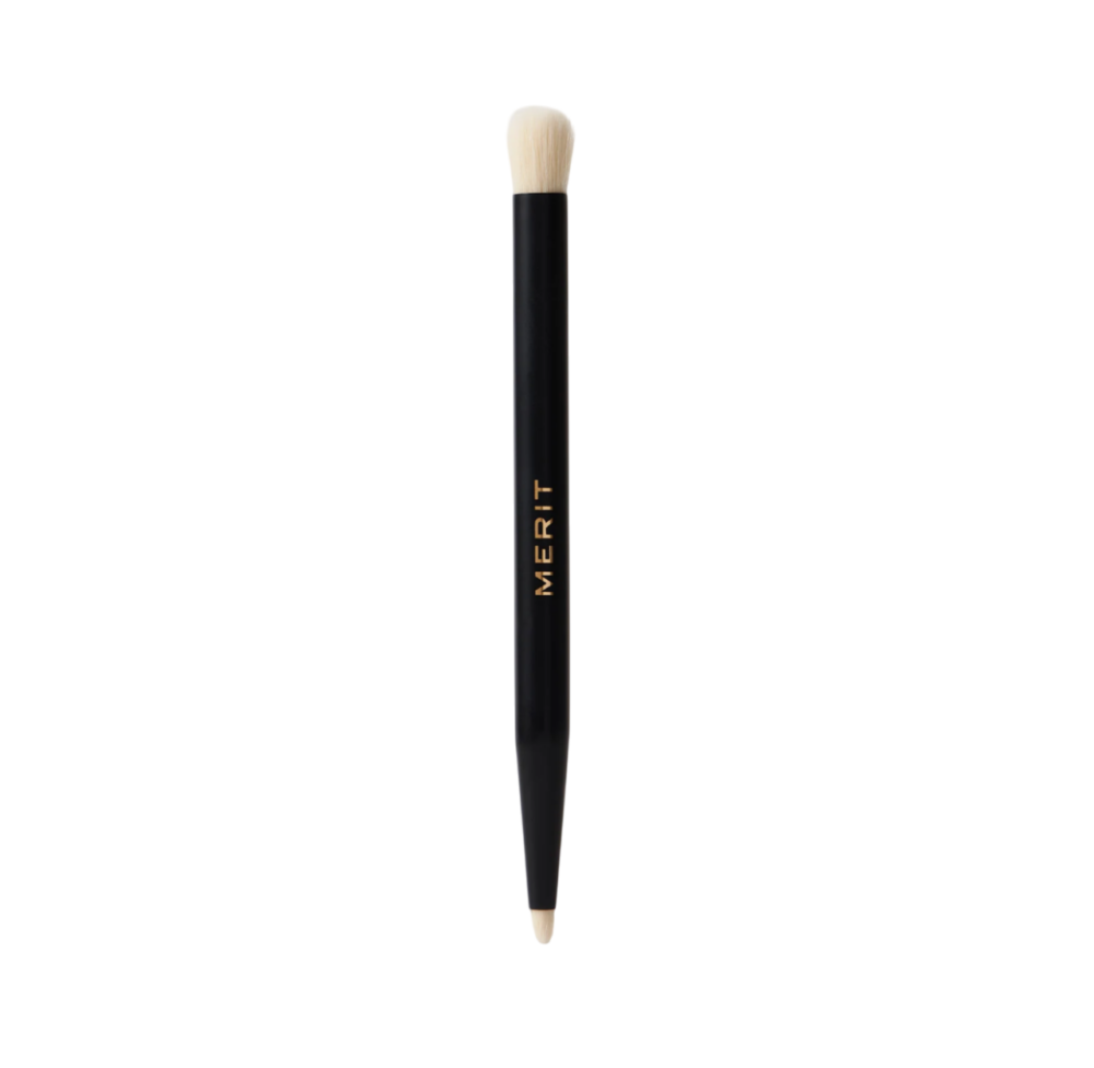 Merit 2 Double Sided Eyeshadow Brush ($20)