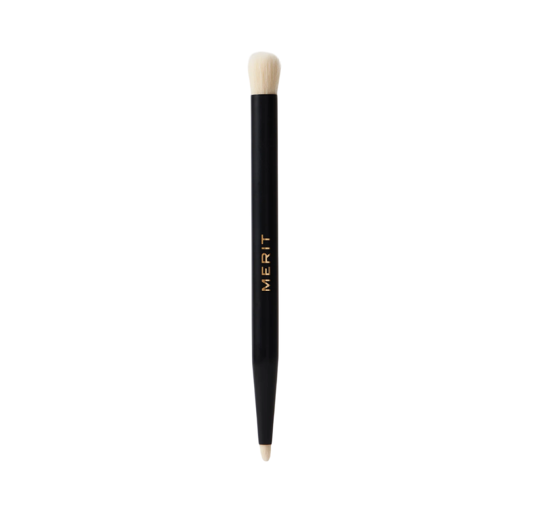 Merit 2 Double Sided Eyeshadow Brush ($20)