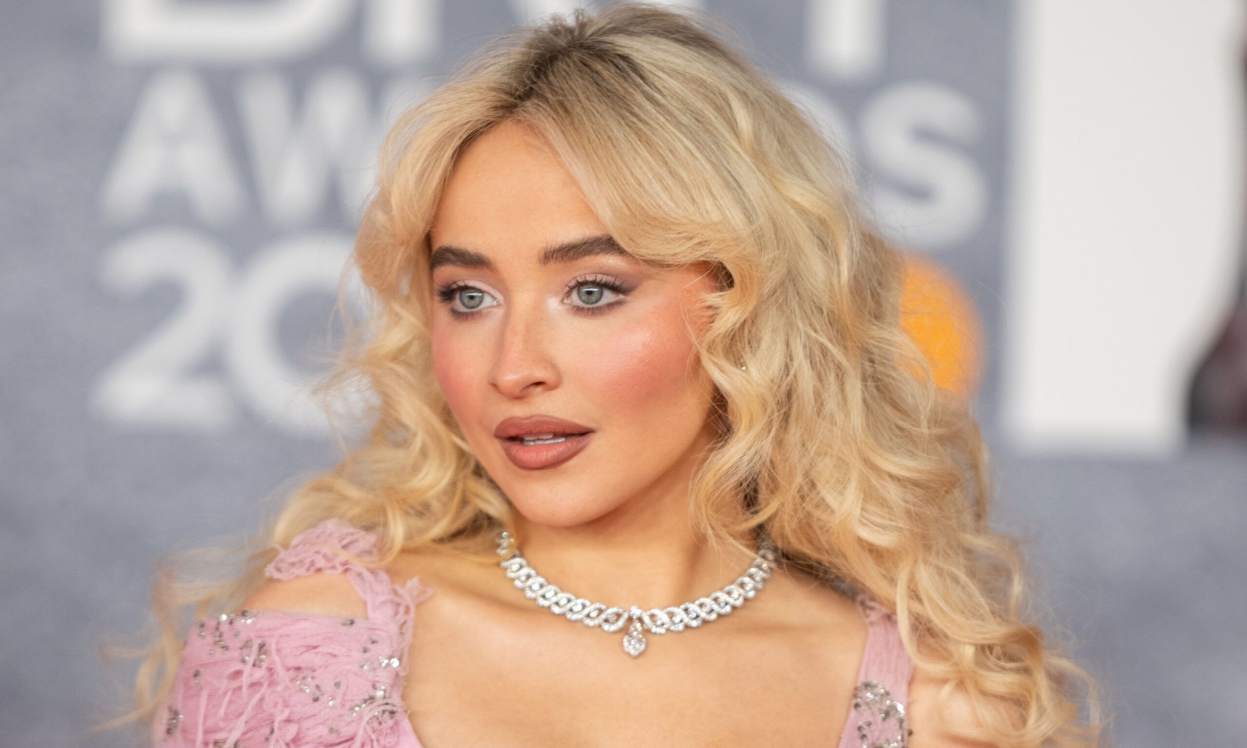 Sabrina Carpenter attends The BRIT Awards 2025 at Intercontinental Hotel on March 01, 2025 in London, England.