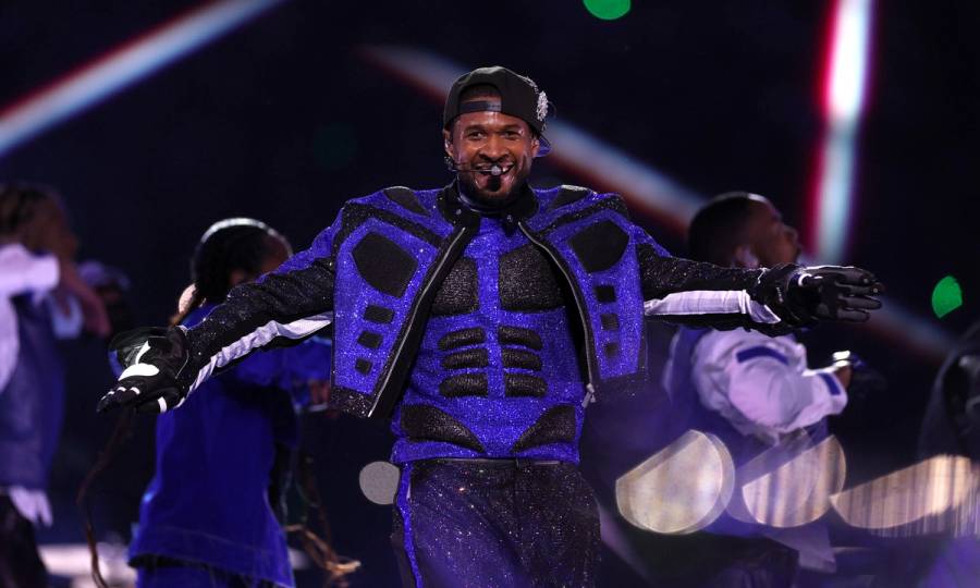 Usher Super Bowl Skin Care Prep