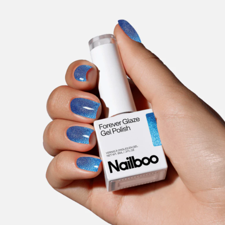 Nailboo Forever Glaze Gel Polish in Boo-Berry Magnetic ($14)