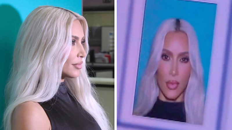 Kim Kardashian Brought Her Glam Squad to the DMV
