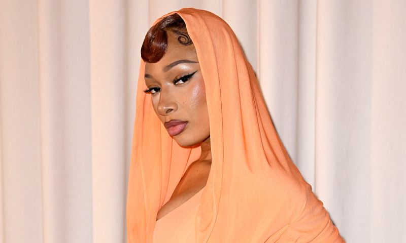 Megan Thee Stallion attends the Giambattista Valli Haute Couture Spring-Summer 2025 show as part of Paris Fashion Week on January 27, 2025 in Paris, France.