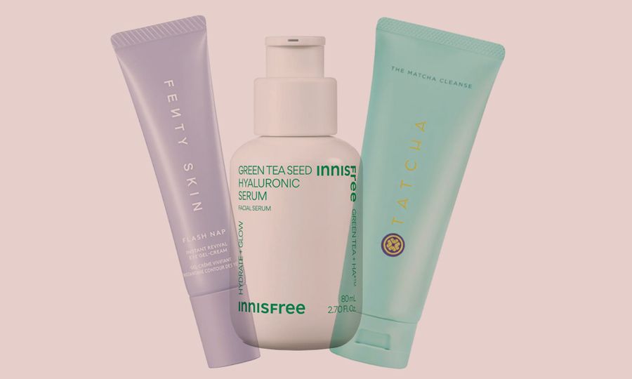 skin care products with green tea
