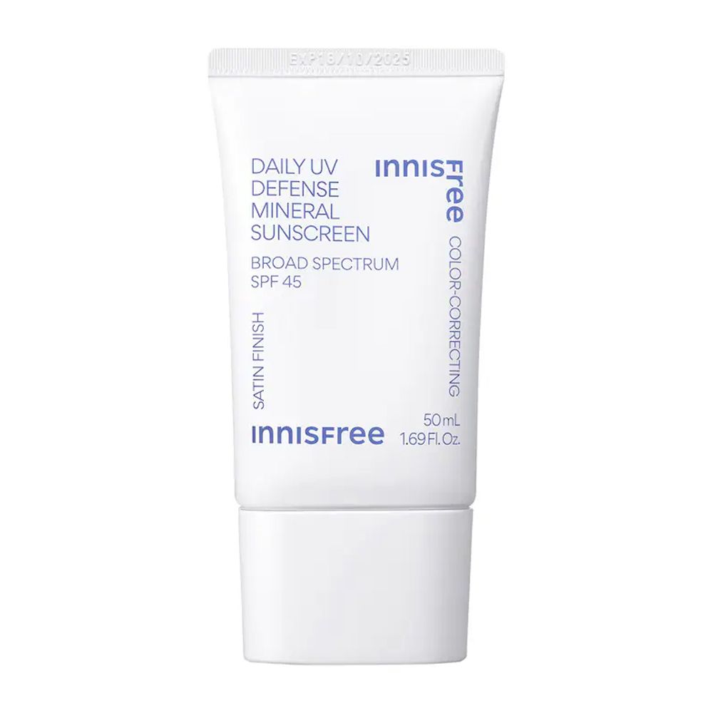 innisfree Daily UV Defense Mineral Sunscreen Broad Spectrum SPF 45 ($22)