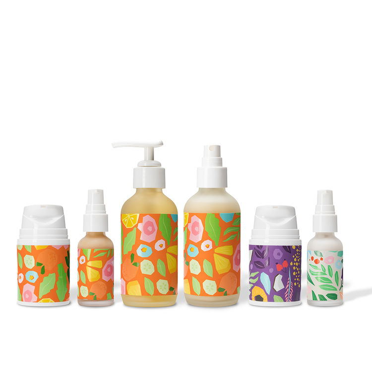 receive a free lemon-patterned tote and a yoga towel