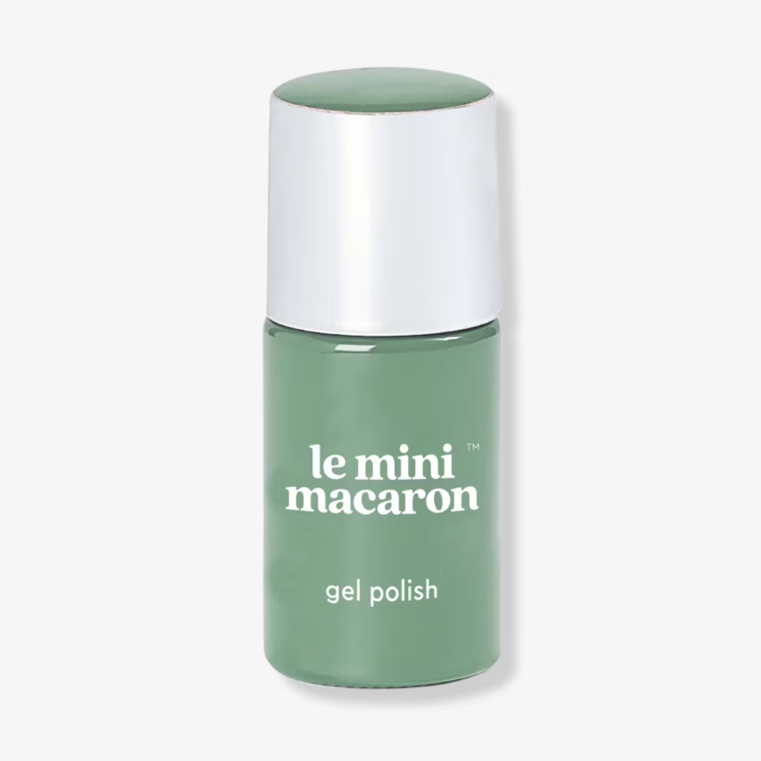 Le Mini Macaron Gel Polish in Smoky Matcha ($13)