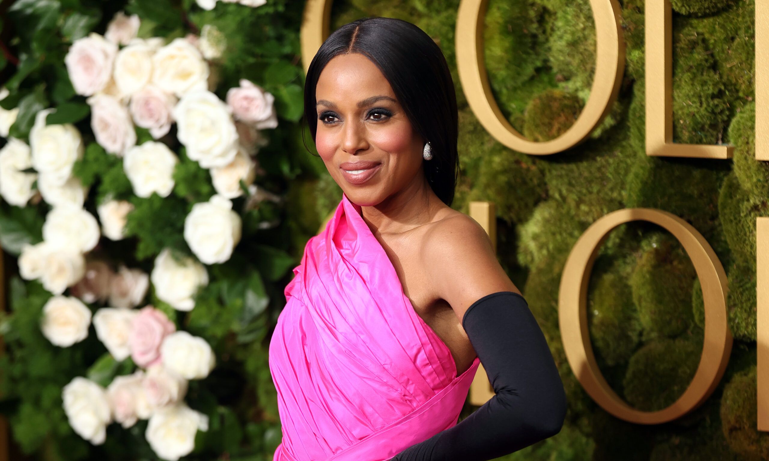 Kerry Washington attends the 82nd Annual Golden Globe Awards at The Beverly Hilton on January 05, 2025 in Beverly Hills, California.