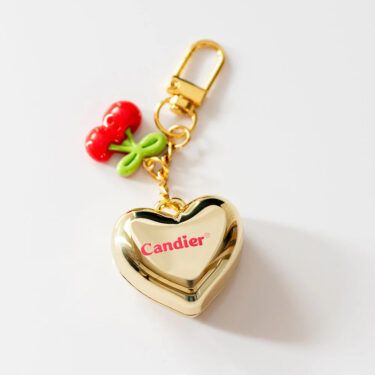 Candier Cherry Tinted Lip Balm Keychain
