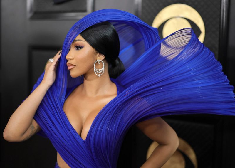 The $20 Secret Behind Cardi B’s Head-to-Toe Red Carpet Glow