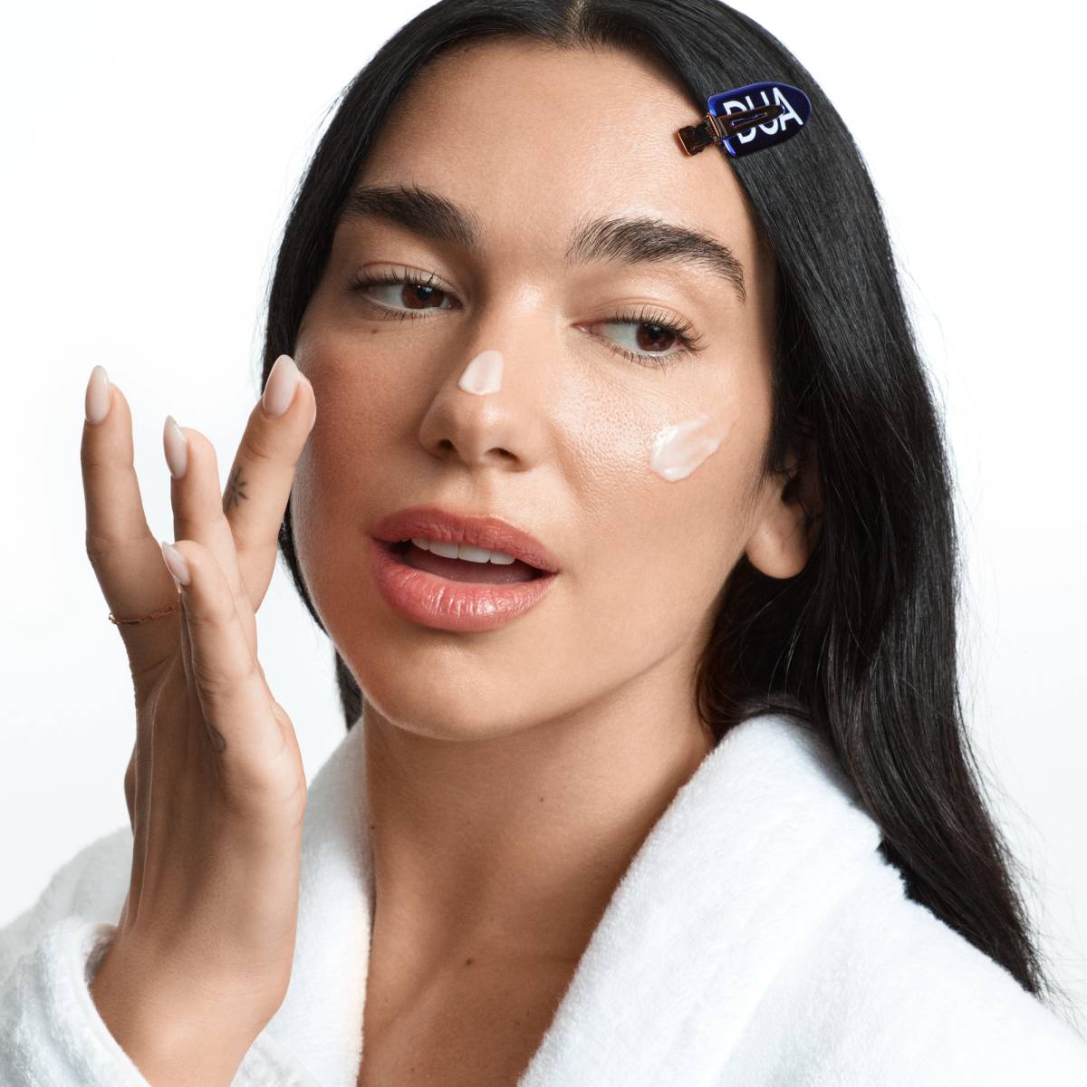 dua lipa skincare