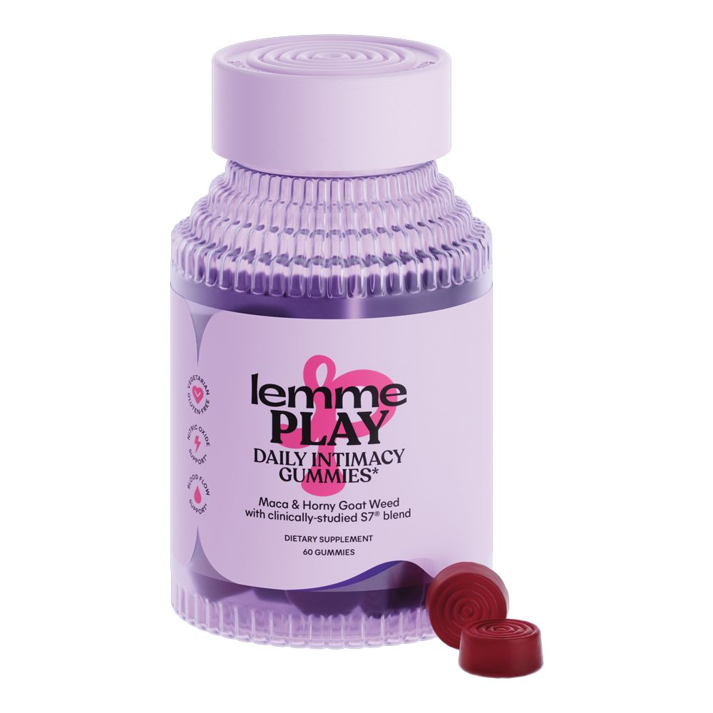Lemme Play Daily Intimacy Gummies ($30)