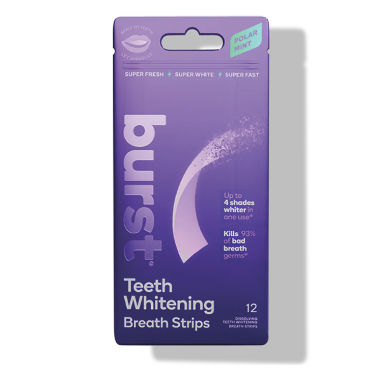 BURST Teeth Whitening Breath Strips ($7)