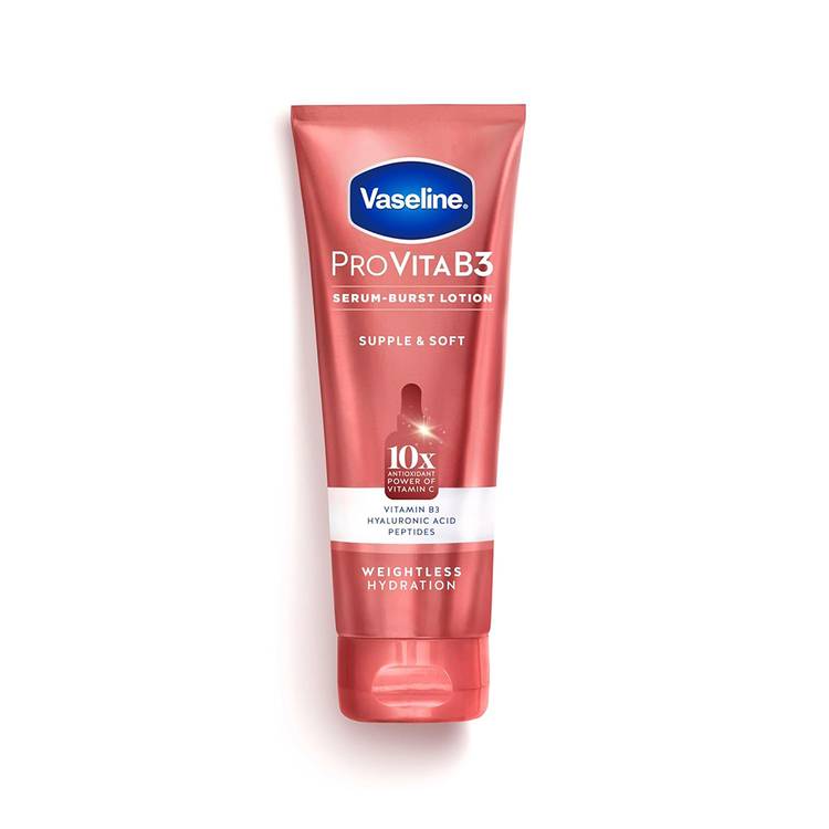 Vaseline Pro VitaB3 Supple & Soft Serum Burst Lotion ($9)