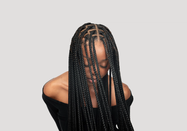 Ruka's Synths®2 fiber holds a braid pattern without the itch or weight of traditional synthetic hair.