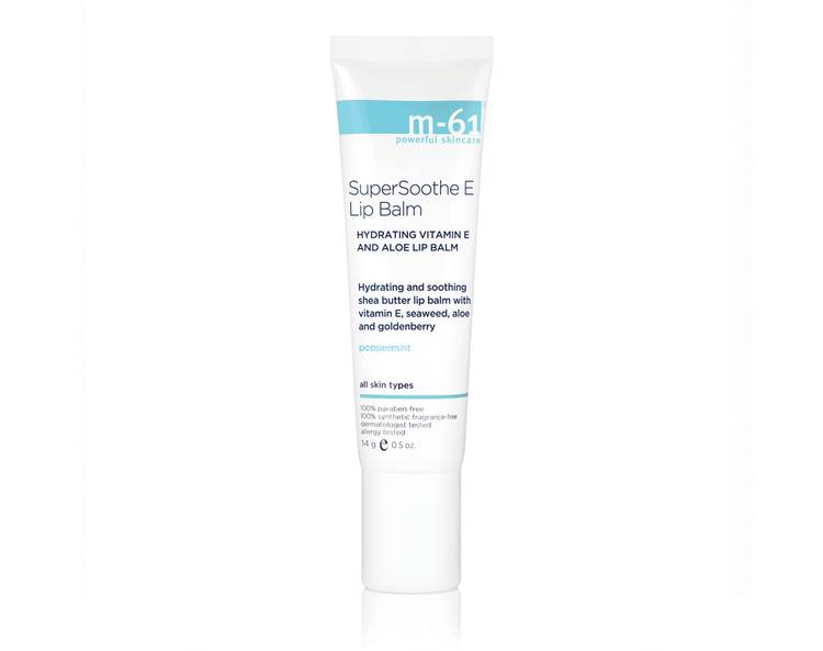 M-61 SuperSoothe E Peppermint Lip Balm