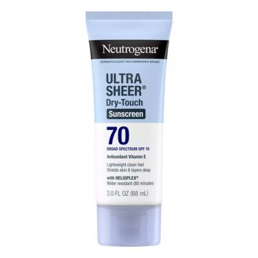 neutrogena sheer dry touch sunscreen