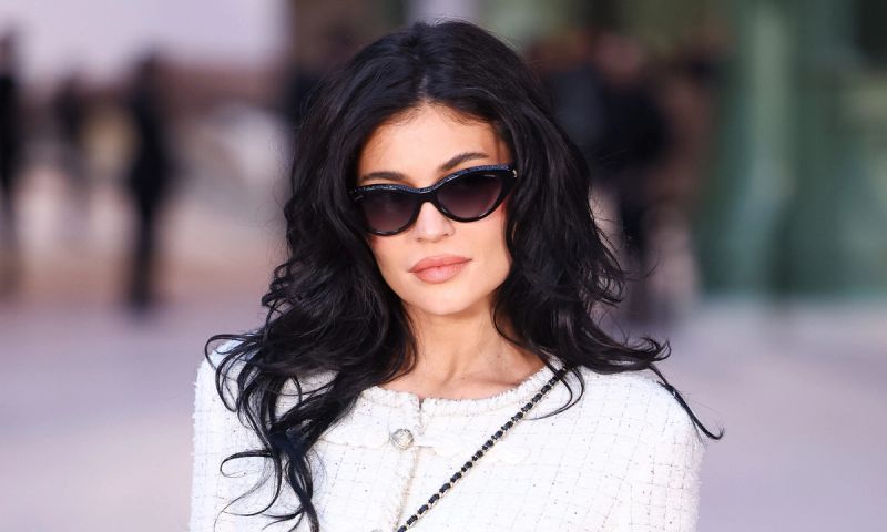 Kylie Jenner attends the Chanel Haute Couture Spring-Summer 2025 show as part of Paris Fashion Week on January 28, 2025 in Paris, France.