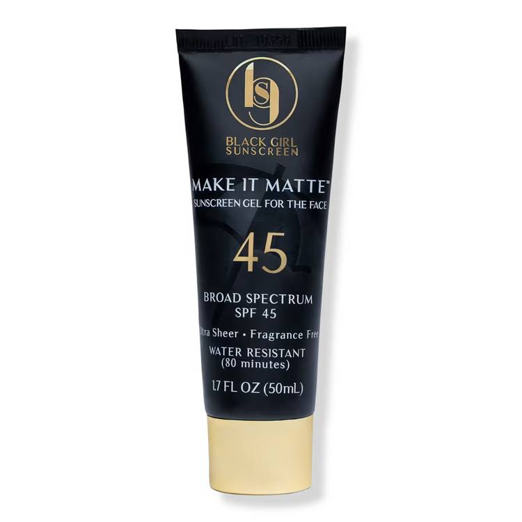 Black Girl Sunscreen Make It Matte SPF 45 ($19)