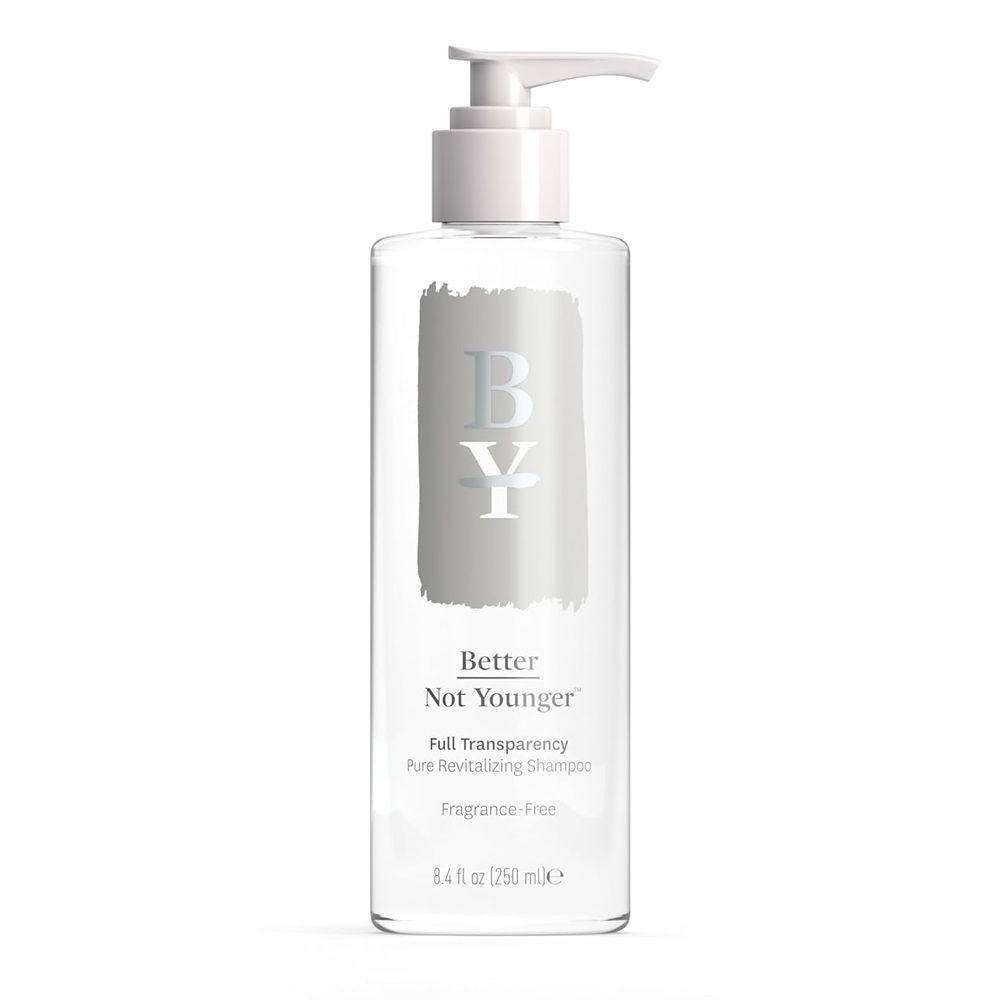 Better Not Younger Full Transparency Pure Revitalizing Shampoo ($27)