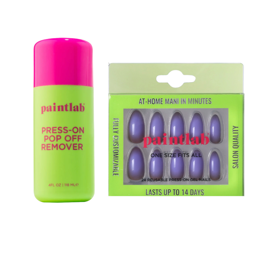 Paintlab Aura Press-On Nails ($12) and Press-On Pop Off Nail Remover ($5)