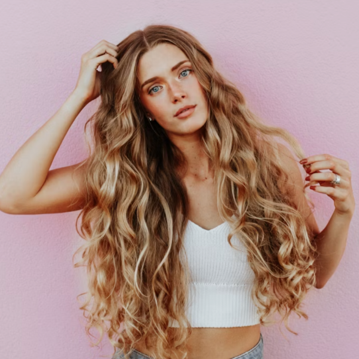 Blonde signature hair color Unsplash by averie woodard