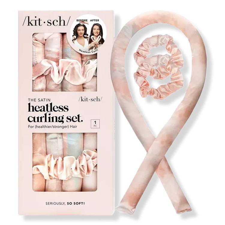 Kitsch Satin Heatless Curling Set ($18)