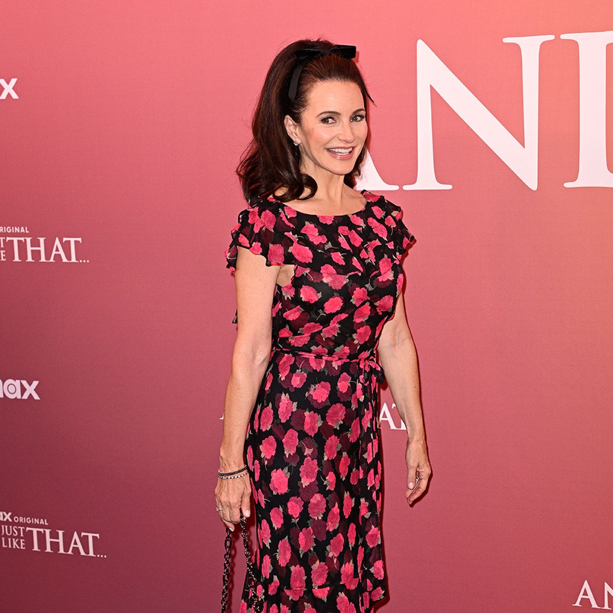 Kristin Davis attends the "And Just Like That…" Season Three - Premiere at Le Lido on May 28, 2025 in Paris, France. 