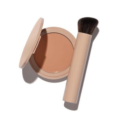 no makeup makeup foundation and brush