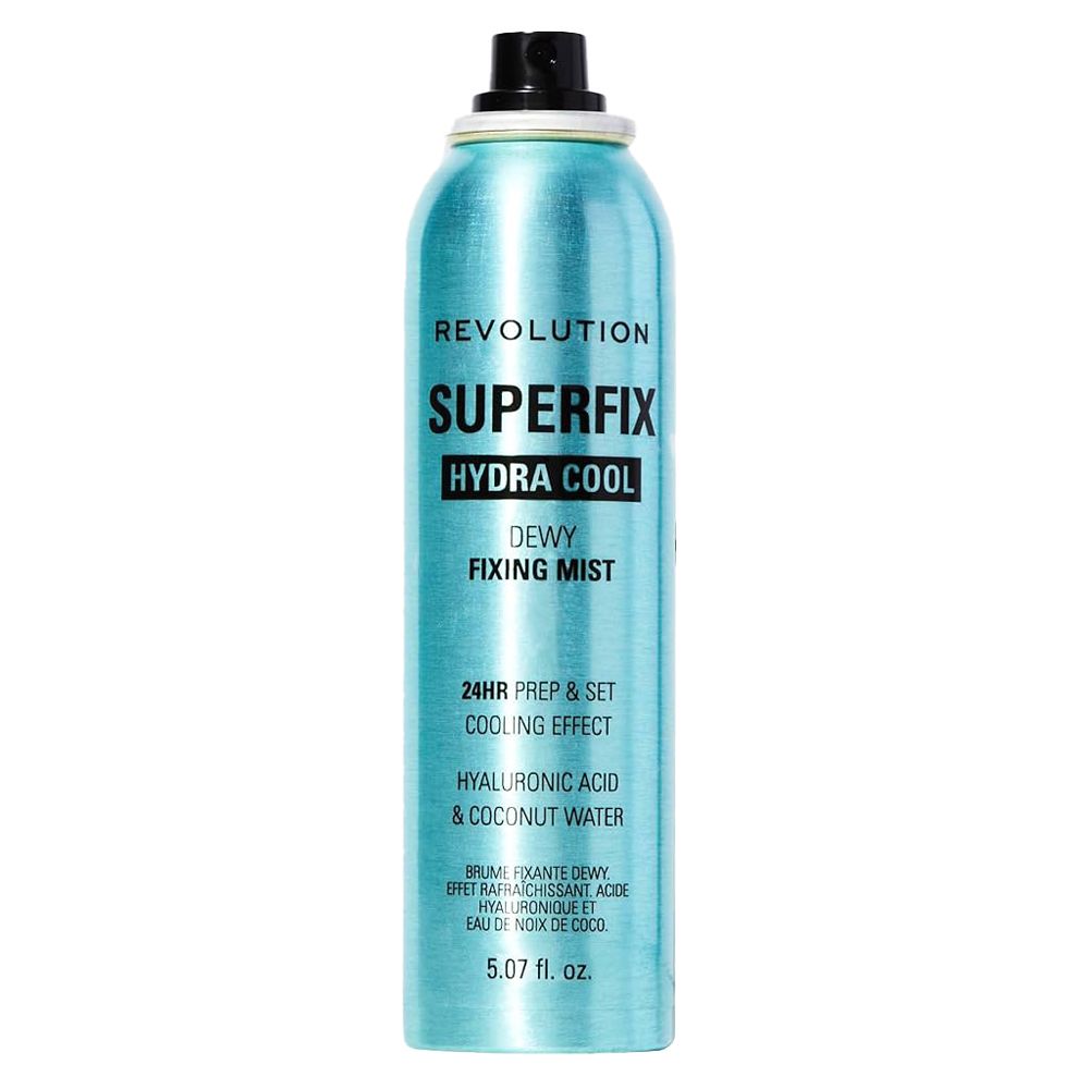 Revolution Beauty Superfix Hydra Cool Prep + Fix Continuous Fixing Mist ($15)