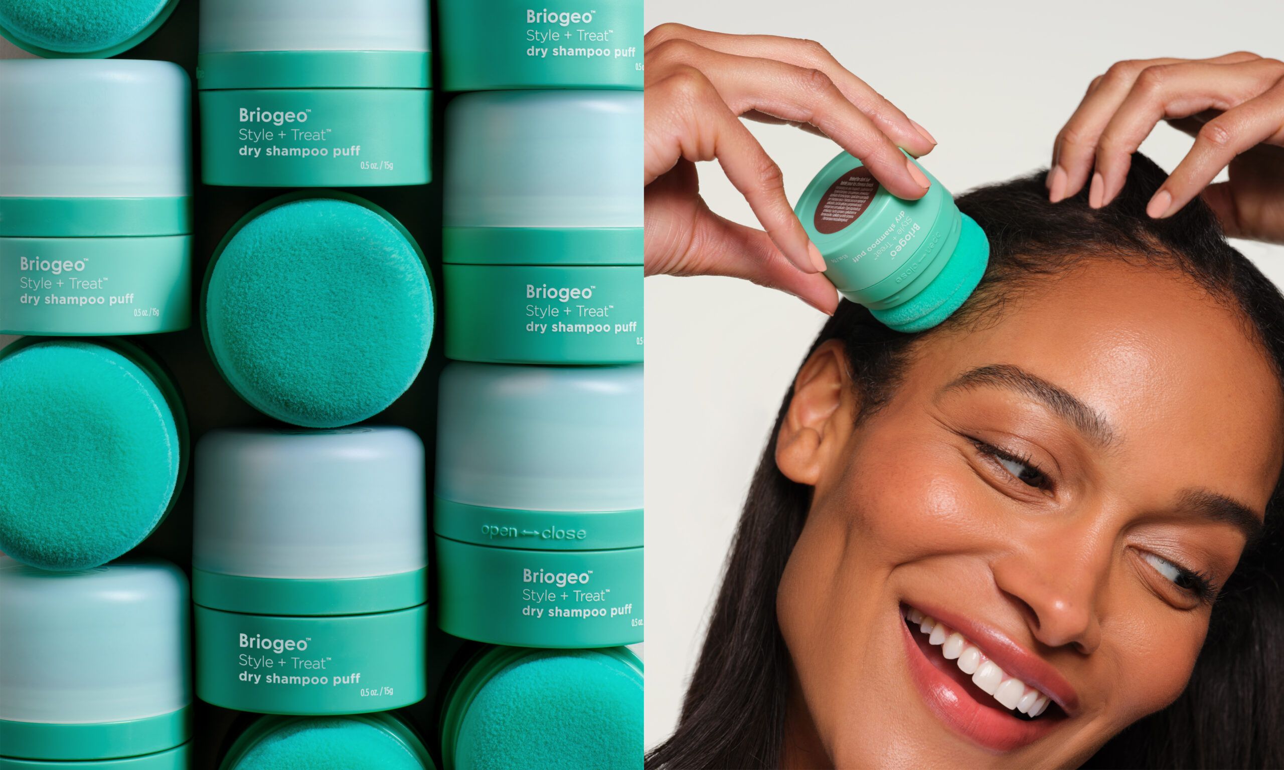 briogeo's new powder puff dry shampoo