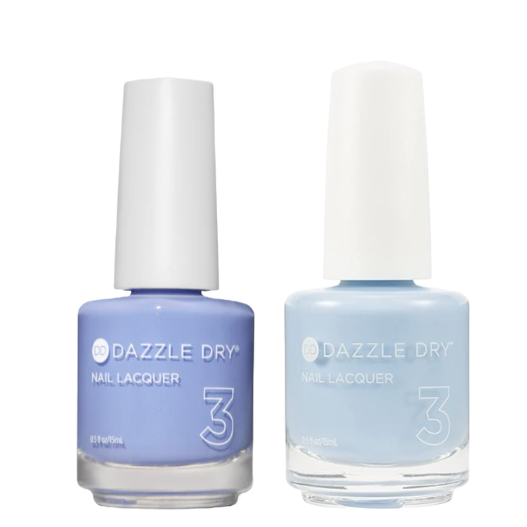 Soft Periwinkle & Cloudy Blues