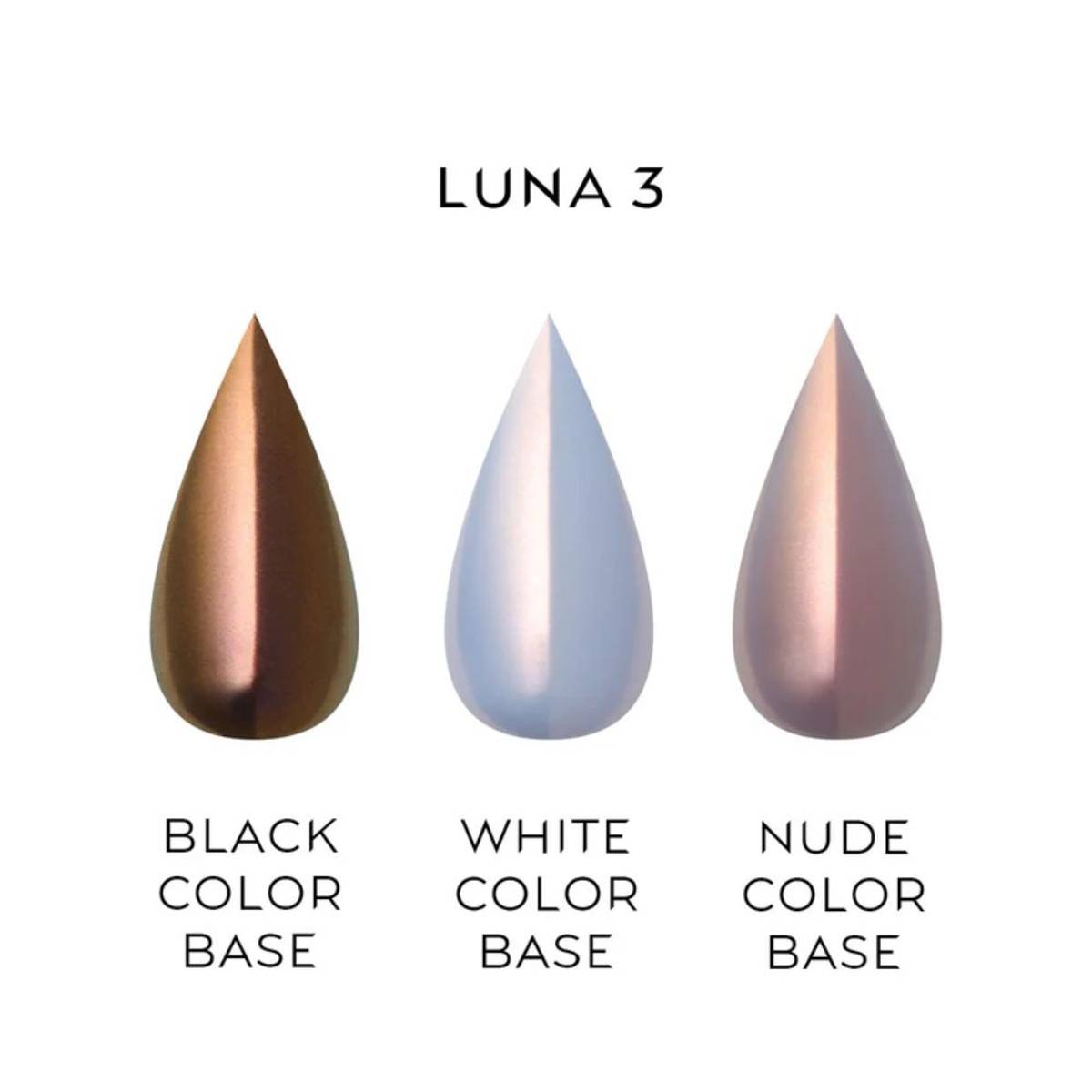 Nailspiracy’s LUNA 3 chrome powder