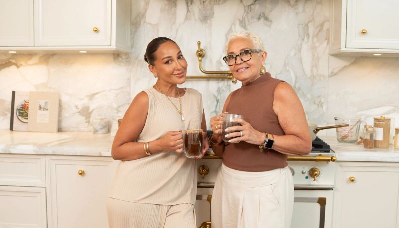 Adrienne Bailon Houghton and her mother