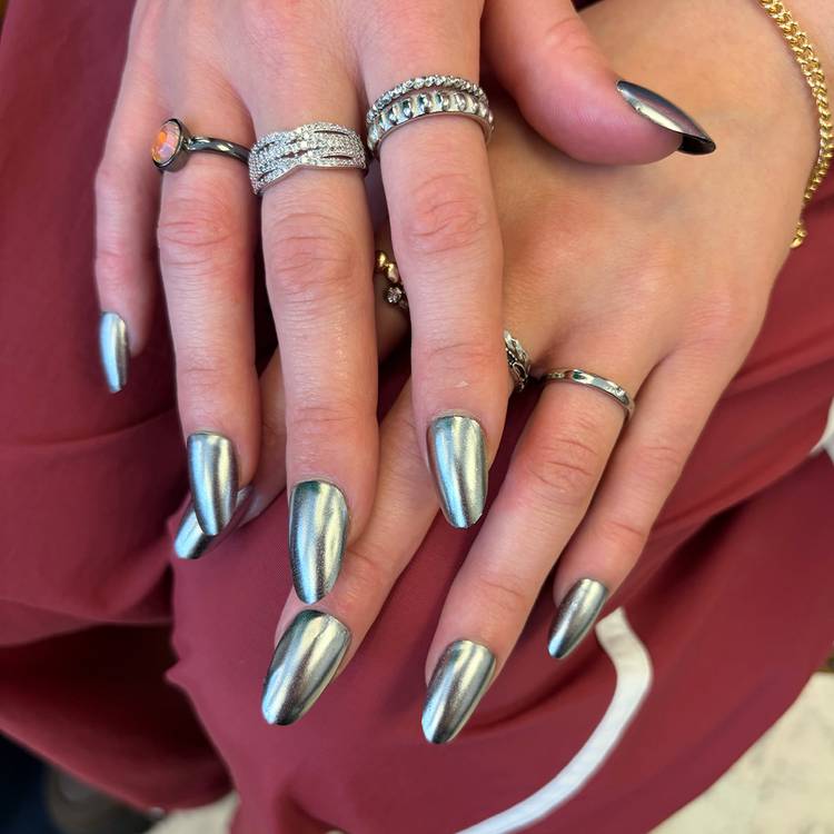 Silver nails