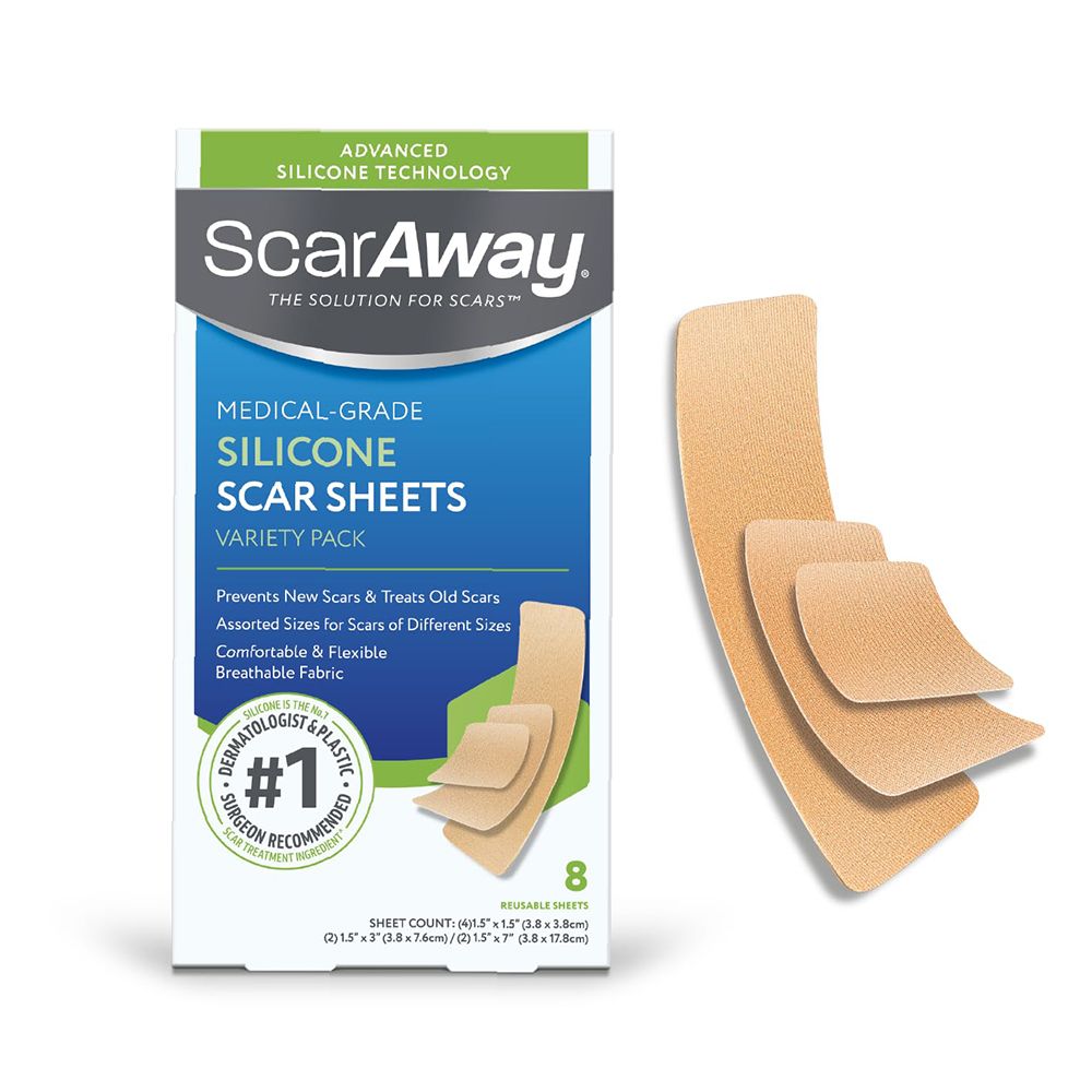 ScarAway Advanced Silicone Scar Sheets ($25)