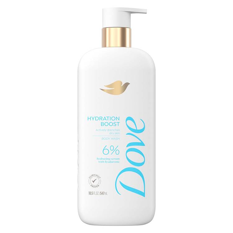 Dove Hydration Boost Serum Body Wash ($10)