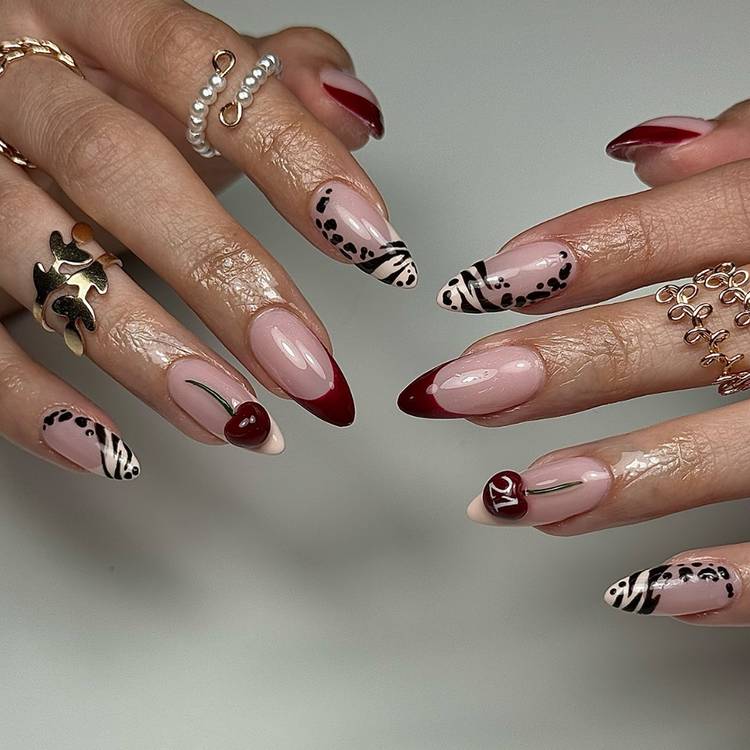 Mixed Media Nails