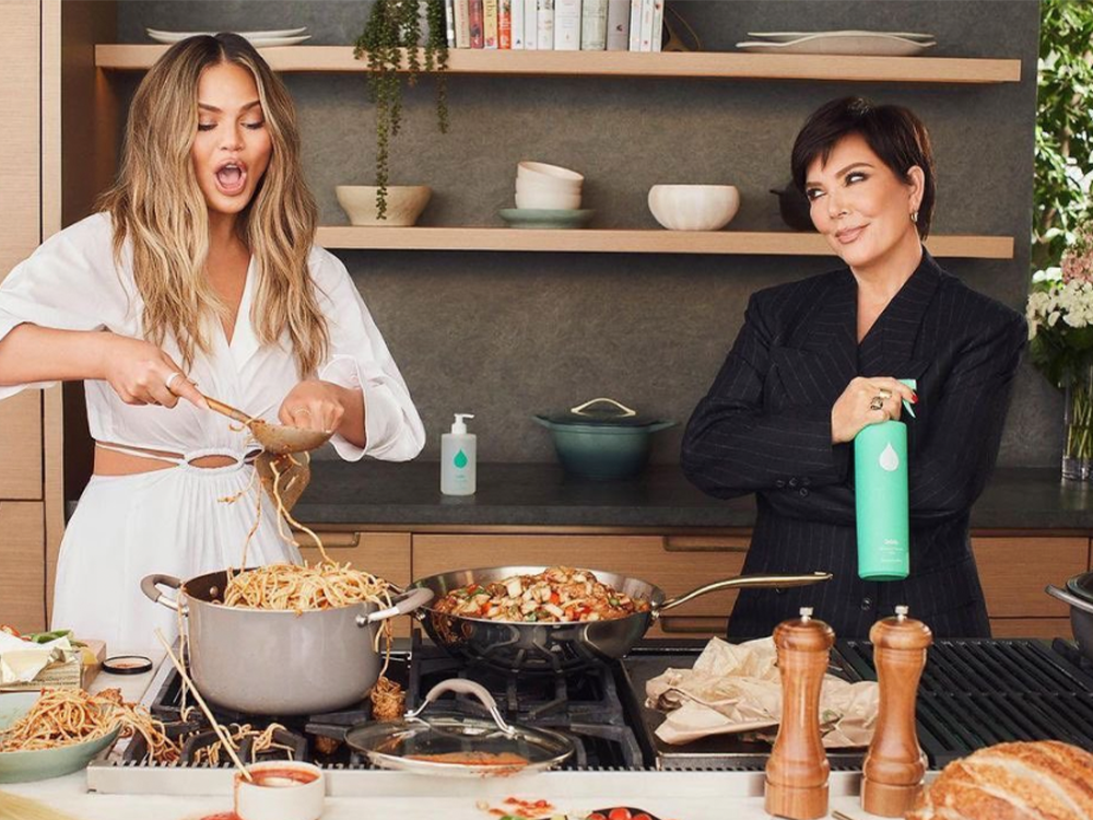 Chrissy Teigen and Kris Jenner Are Launching a Self-Care Line