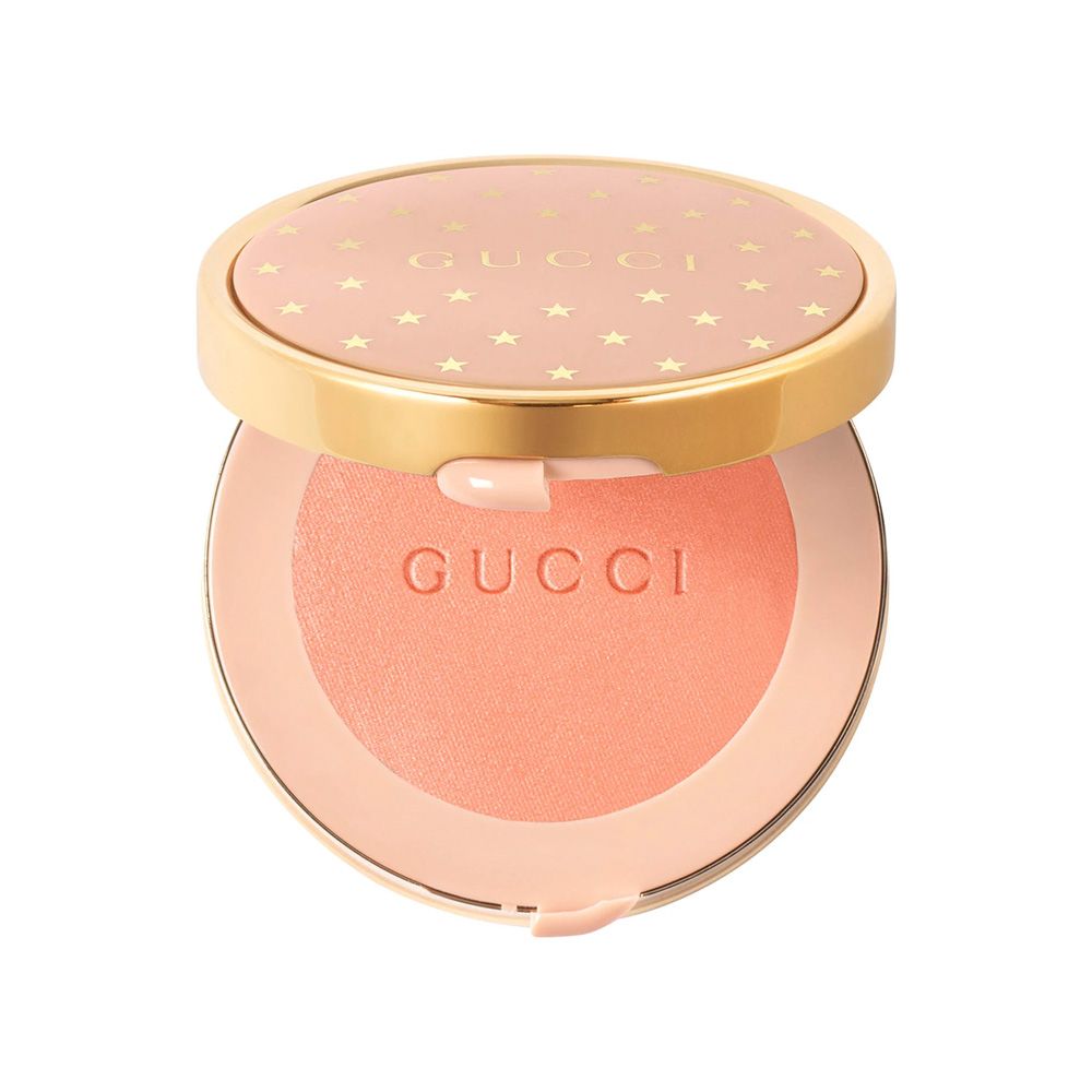Gucci Luminous Matte Powder Blush in Tender Apricot ($49)