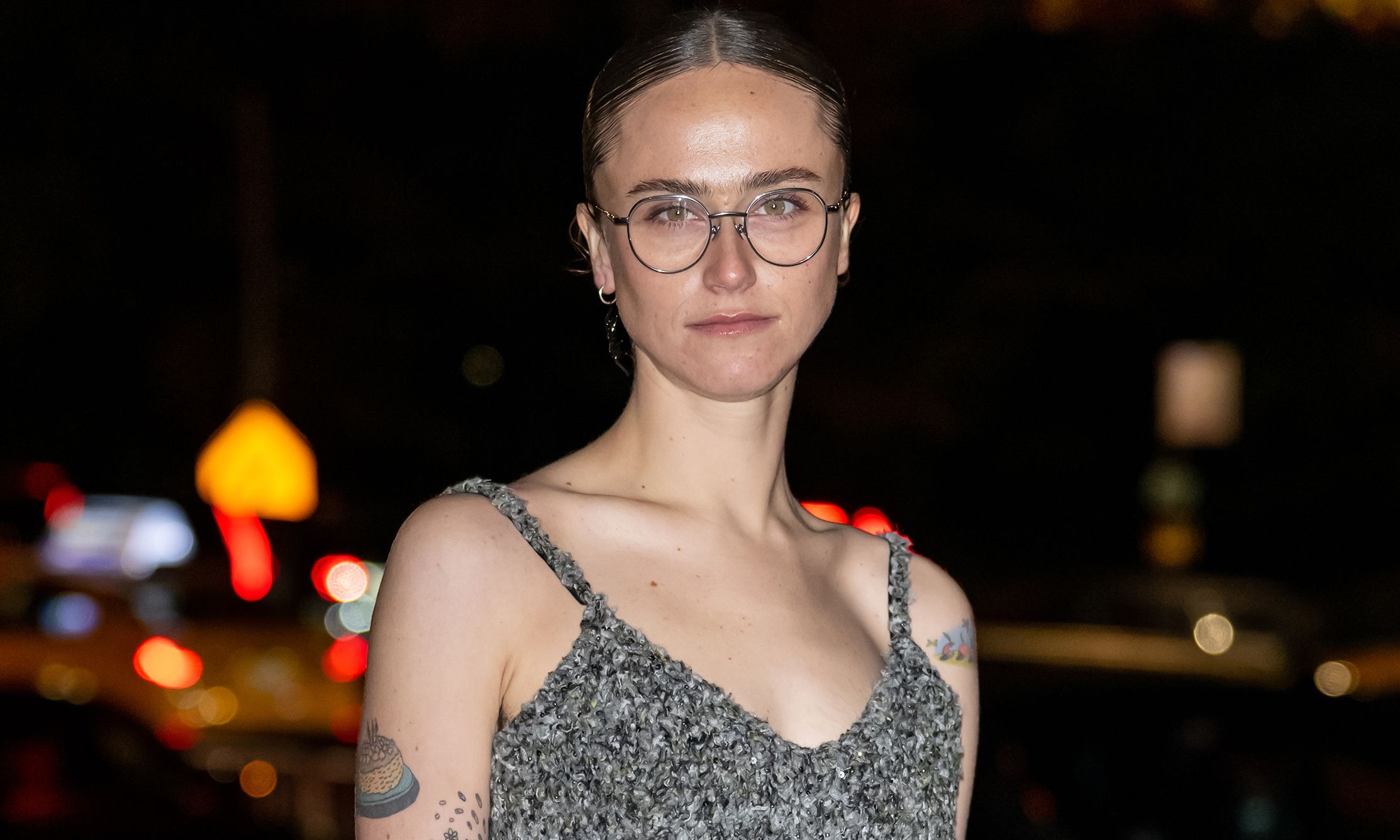 Ella Emhoff is seen arriving to the 2024 CFDA Awards at American Museum of Natural History on October 28, 2024 in New York City.