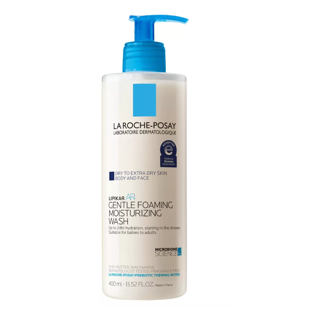 La Roche-Posay Lipikar AP+ Gentle Foaming Moisturizing Wash ($18)