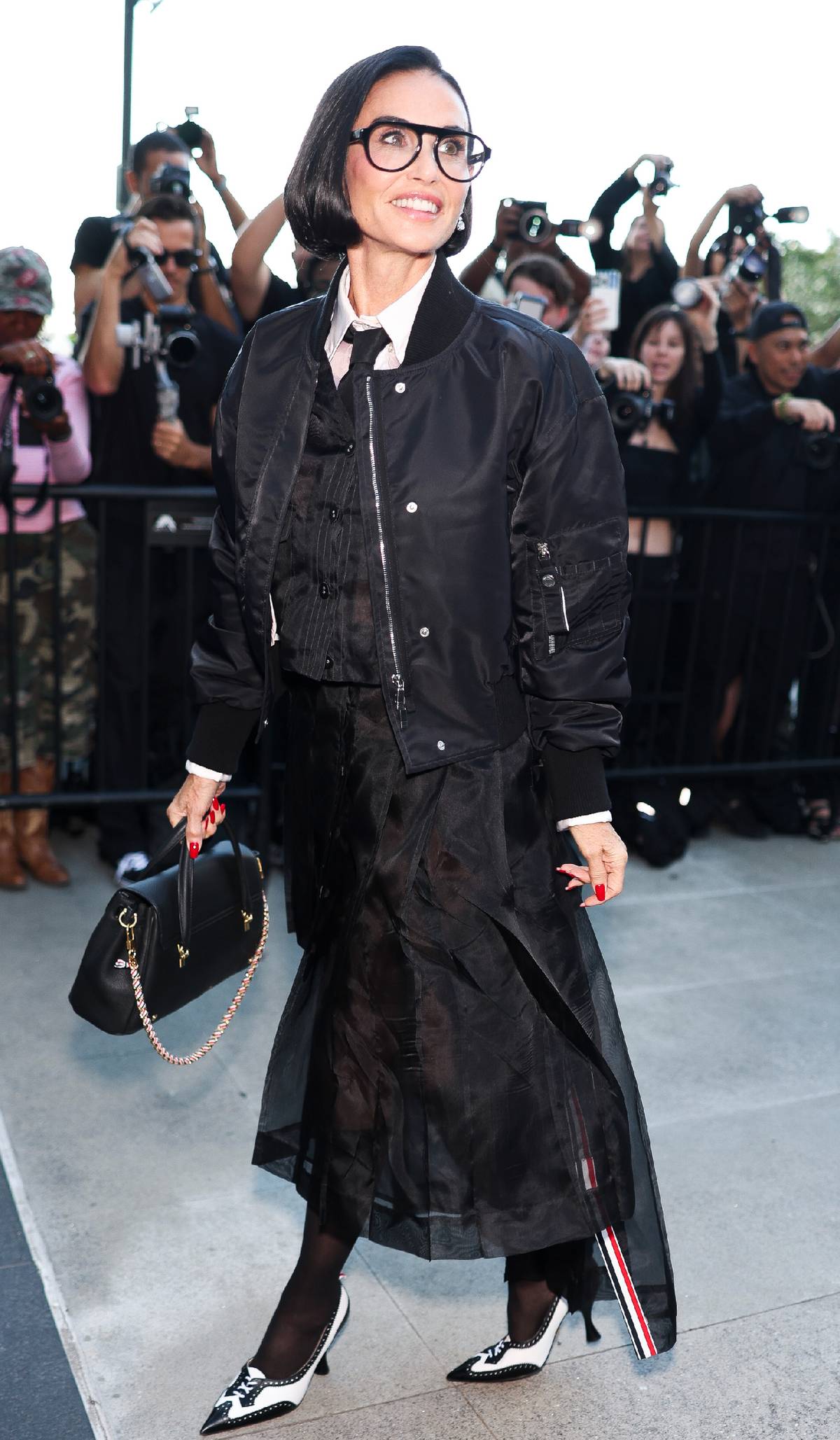 Demi Moore’s Dramatic Bob Is Back for Round Two—This Time at NYFW