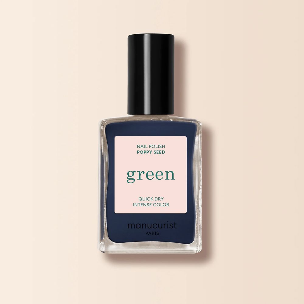 Manucurist Paris Green Natural Nail Polish in Poppy Seed ($14)