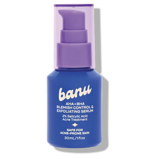 Banu AHA + BHA Blemish Control & Exfoliating Serum
