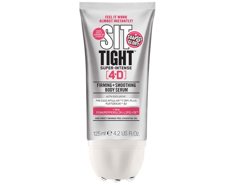 Soap&amp;Glory Sit Tight Super-Intense 4-D Targeted Firming + Smoothing Lower Body Serum