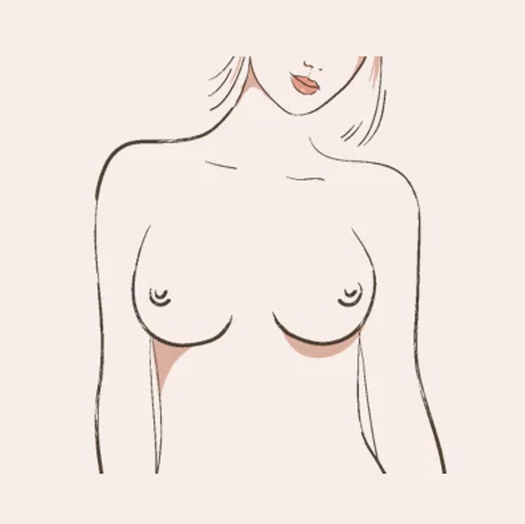 side set breasts